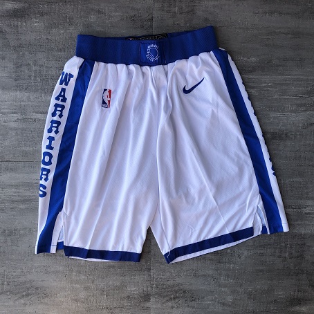 Men NBA Golden State Warriors White Shorts 04161->orlando magic->NBA Jersey